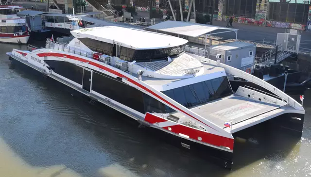 Der Twin City Liner feierte am Freitag, 2. Mai, einen historischen Rekord. (Archiv) | Foto: Central Danube