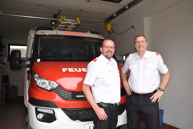 Kommandant Gerhard Petschenig (links) und sein Stellvertreter Stefan Kügele (rechts) leiten seit dem 28. März die Freiwillige Feuerwehr Kollnitz. | Foto: MeinBezirk.at