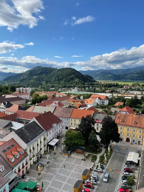 Ausblick über die Innenstadt Judenburg. | Foto: Julia Gerold