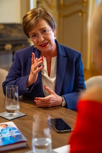 Doris Schidauer: "Die europäische Integration ist sehr wichtig – sie ist ein großes Friedensprojekt." | Foto: Gillian Scharf