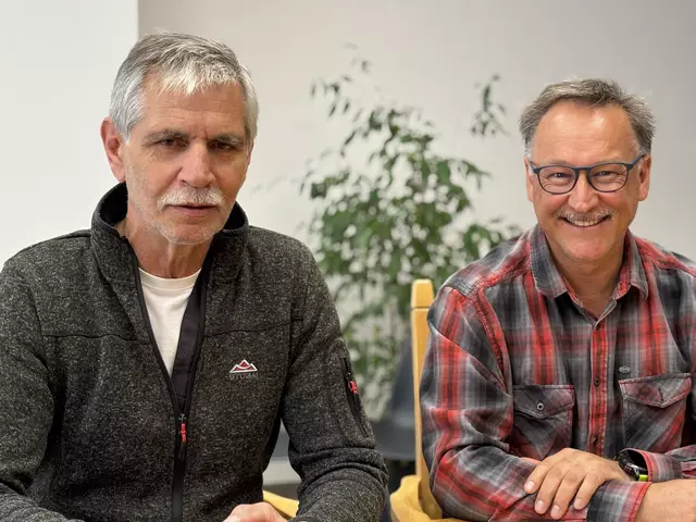 Bürgermeister Harald Schwarzenbrunner (rechts) und sein Vize Hans Peter Forcher | Foto: Reichel
