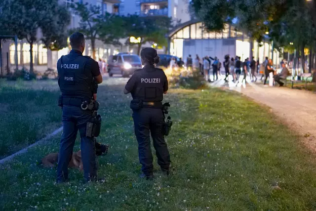 Die Polizei antwortete nach den Gewalteskapaden in der Brigittenau und in Meidling mit einer stark erhöhten Präsenz. (Archiv) | Foto: Max Spitzauer/MeinBezirk