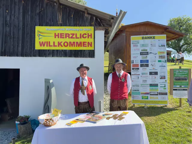 Seit vielen Jahren organisiert die Trachtenmusik Wolfsberg im Schwarzautal das Weisenbläsertreffen bei der Glojach Kapelle. | Foto: Trachtenmusik Wolfsberg