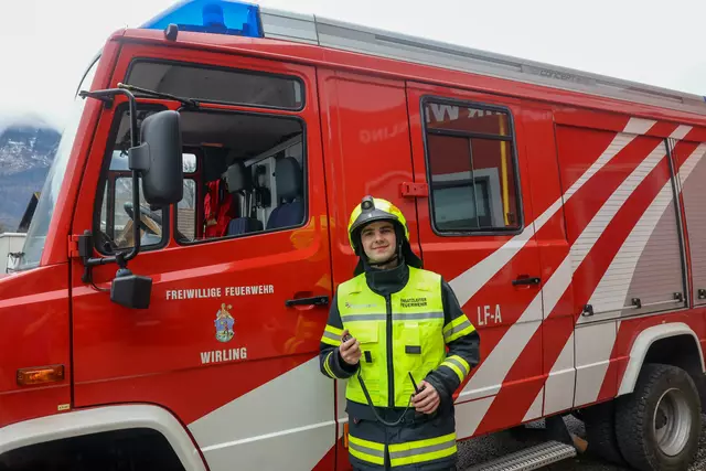 "Jung &amp; engagiert" ist nich nur ein Titel, sondern auch die perfekte Beschreibung für Michael Greiner, den Kommandanten der FF Wirling in St. Wolfgang. | Foto: FF Wirling