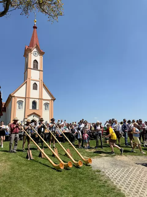 Beim 16. Weisenbläsertreffen herrschte beste Stimmung. | Foto: Trachtenmusik Wolfsberg