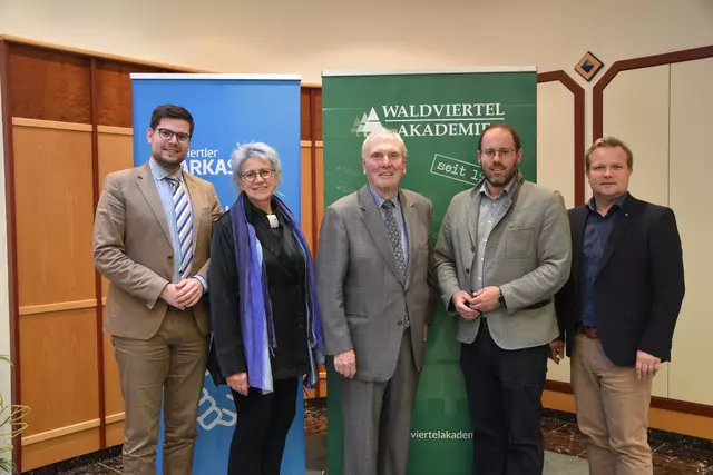 Volker Engelmann, Martina Dorfinger, Wendelin Ettmayer, Thomas Arthaber, Andreas Schwarzinger | Foto: Waldviertel Akademie