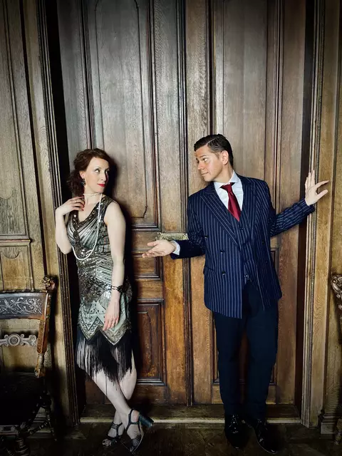 Sängerduo Johanna Arrouas/ Michael C. Havlicek taucht in die Rythmen, in den Stil, in das Zeitgefühl der „Roaring Twenties“ ein. | Foto: zVg