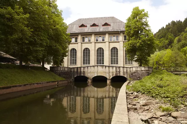 Das Kraftwerk Arnstein wurde vor 100 Jahren eröffnet. | Foto: Verbund