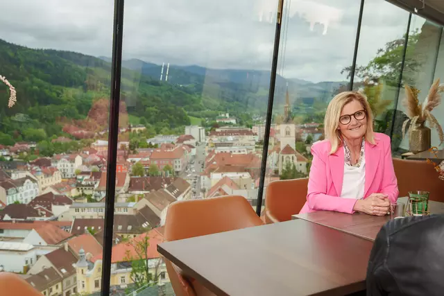 Schön wäre für Kaltenegger, wenn man in Bruck in fünf Jahren auf solide Finanzen schauen könnte. | Foto: Ekatarina Paller
