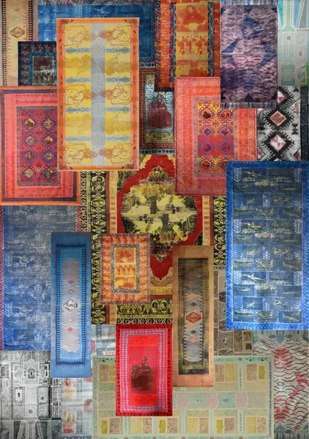 Die OÖ Landes-Kultur GmbH präsentiert im Juni 2025 die österreichische Künstlerin Monika Pichler, die bevorzugt in den Medien Siebdruck, Fotografie und Textil arbeitet. Im Mittelpunkt der Ausstellung werden die meist großformatigen Bildteppiche stehen.  | Foto: Pichler