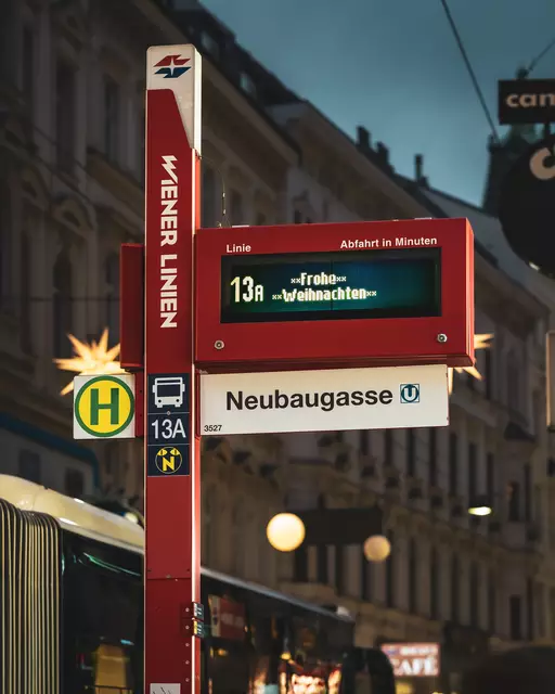 So sieht die Haltestelle in Echt aus. | Foto: Wiener Linien / Julia Allerding