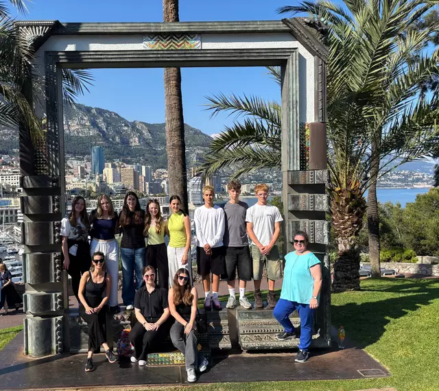 Zehn Französisch - Schülerinnen und - Schüler der 6. Klassen genossen von 26. April bis 3. Mai das Leben an der Côte d‘ Azur. | Foto: BRG