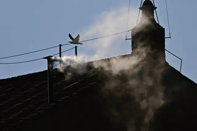 Habemus Papam! Am Donnerstag, kurz nach 18 Uhr war es soweit: weißer Rauch stieg auf. | Foto: ANDREA BERNARDI / AFP / picturedesk.com