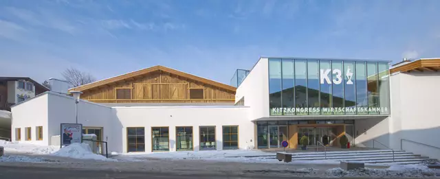 Wirtschaftskammer und KitzKongress in Kitzbühel. | Foto: WK Kitzbühel