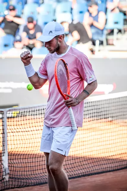 Neil Oberleitner zeigte beim kürzlichen ATP-Challenger in Mauthausen, den "Danube Upper Austria Open", eine starke Leistung. | Foto: Sportmediapics.com/Manfred Binder