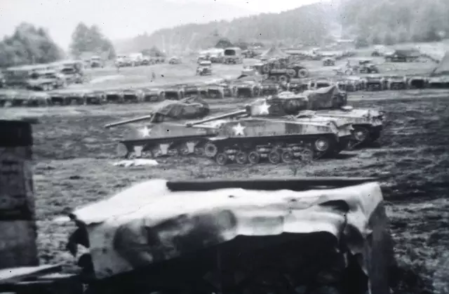 US-Panzer in Seewalchen. | Foto: Atterwiki