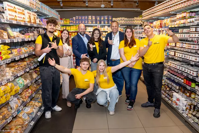 240 Lehrlinge führen sieben BILLA Märkte in Eigenregie. | Foto: BILLA AG / Robert Harson