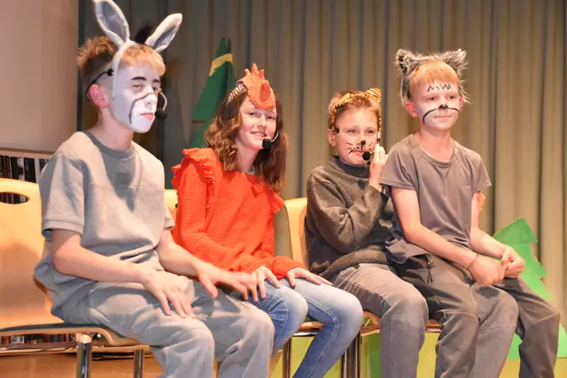 Die Matreier Mittelschüler haben ganze Arbeit geleistet – die schwungvollen Aufführungen von "Once Upon A Time in Matrei" begeisterten Jung und Alt! | Foto: Kainz