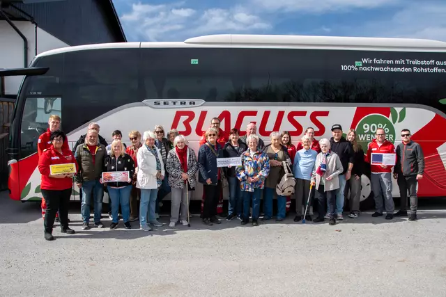 Die Senioren unterwegs in die Steiermark. | Foto: RK NÖ / Aigner
