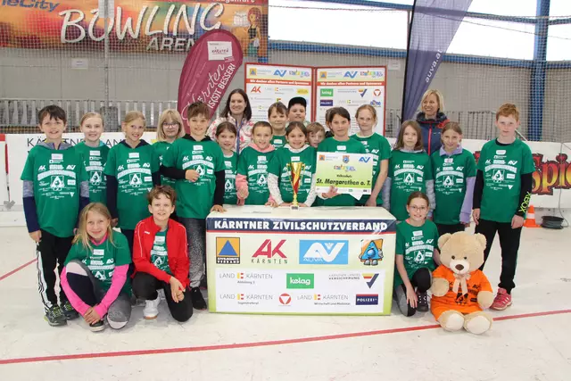 Den dritten Stockerlplatz holte sich die Volksschule St. Margarethen ob Töllerberg. | Foto: KZS/AUVA M. Lippitsch