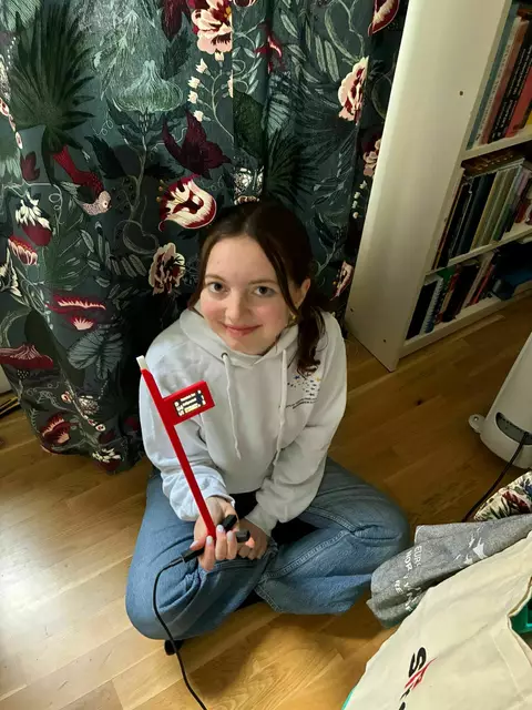 Raumplanungsstudentin Elli ist für den Social-Media-Auftritt zuständig. | Foto: Straba