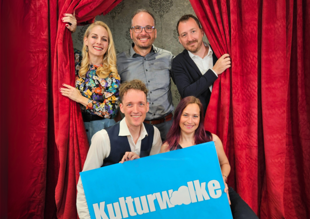 v.l.n.r. Elisabeth Heller, Oliver Timpe, Hans Peter Arzberger, Claudia Kranzl, Patrick Hanko.  | Foto: Kulturwolke