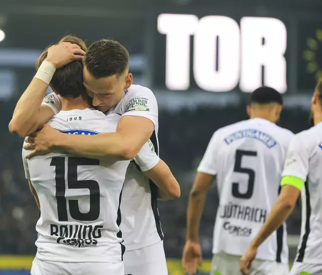 Der SK Sturm machte am Freitag einen Riesenschritt in Richtung Titelverteidigung und besiegte RB Salzburg in einer packenden Partie mit  | Foto: GEPA