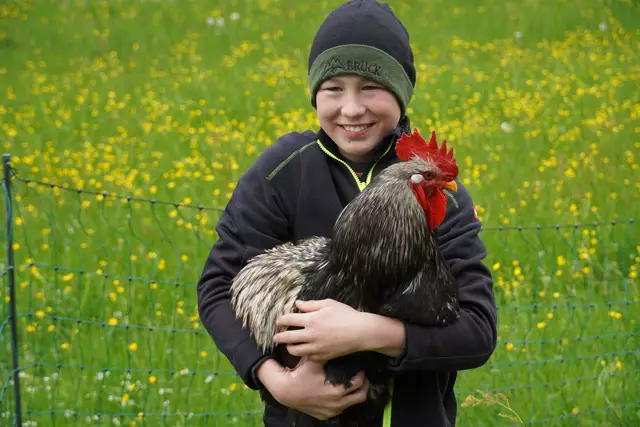Landwirtschaft gabs auch zum Anfassen. | Foto: Johannes Brandner