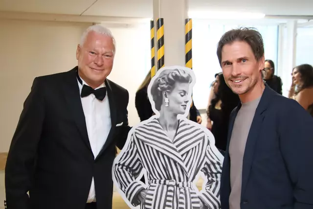 Feierten das Vossen-Jubiläum mit: Fußball-Legende Toni Polster (links) und Dreifach-Olympiasieger Felix Gottwald. | Foto: Martin Wurglits