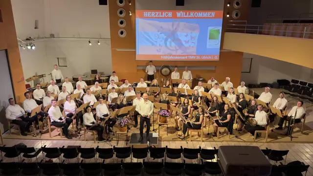 Das Frühjahrskonzert 2025 fand im Greith-Haus statt. | Foto: TMV St. Ulrich