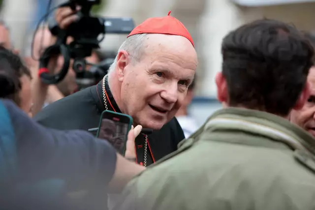Christoph Kardinal Schönborn in Rom.  | Foto: Jens Schicke / SZ-Photo / picturedesk.com