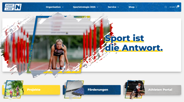 Neuer digitaler Auftritt für Sportland Niederösterreich. | Foto: Sportland NÖ