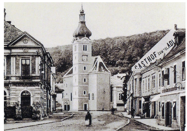 Das historische Purkersdorf. | Foto: Stadtarchiv Purkersdorf