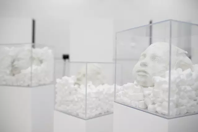 Die Installation "Judis" von Michaela Hartnack-Dachauer. | Foto: Innviertler Volkskundehaus