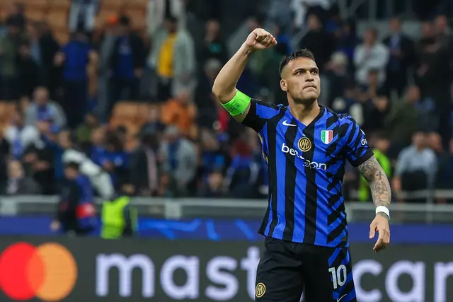 Der König von Inter: Stürmer-Star Lautaro Martínez.
 | Foto: Fabrizio Carabelli / PA / picturedesk.com