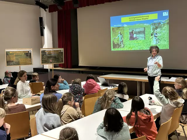 Viele Interessierte und rund 250 Stubaier Schüler besuchten die Wanderausstellung "Frame the future" im Schönberger Domanig. | Foto: privat