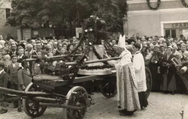 Glockenweihe 1949 | Foto: Heimatverein St. Georgen/Fotorepro Eckhart Herbe