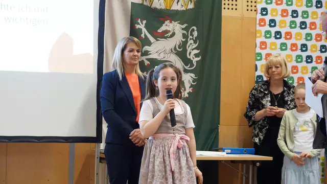 Kinderbürgermeisterin Lara Viola Weiß | Foto: Schrapf