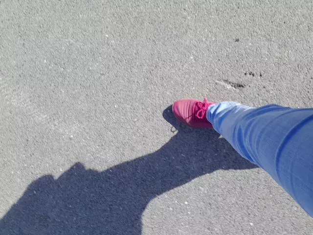 letzter Schritt vorm Auto