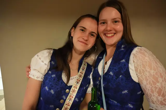 Auch die Landjugend Pölling war beim Liederabend.
