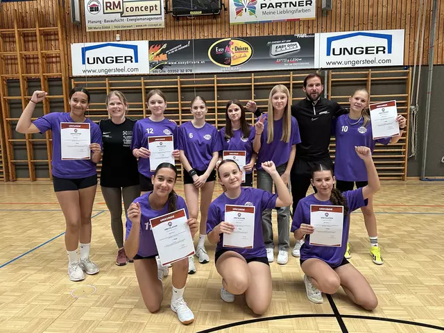 Das Team der EMS Oberwart holte den Vizelandesmeistertitel. | Foto: EMS Oberwart