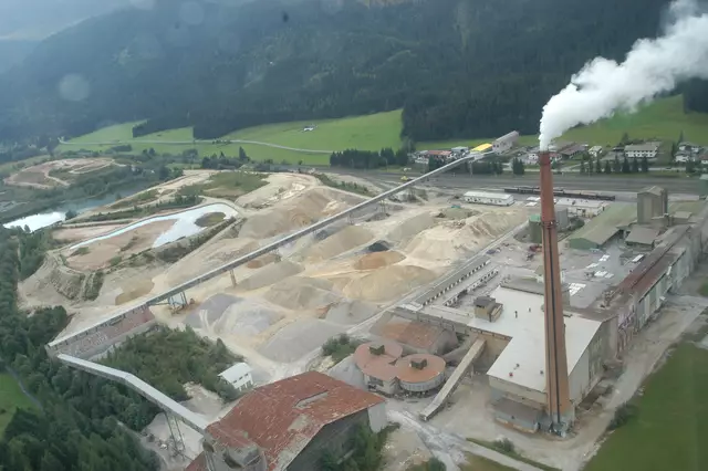 Abbau und Verarbeitung von Magnesit in Hochfilzen. | Foto: Kogler