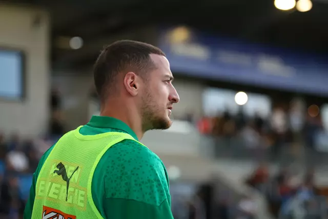 Ercan Kara erzielte nach seiner Einwechslung noch das 2:1 für Rapid. | Foto: Severin Aichbauer / SEPA.Media / picturedesk.com