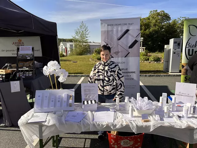 Kerstin Dietrich vertritt die Pharmaziegasse am Regionalmarkt bei Stöckl | Foto: Lisa Stöckl 