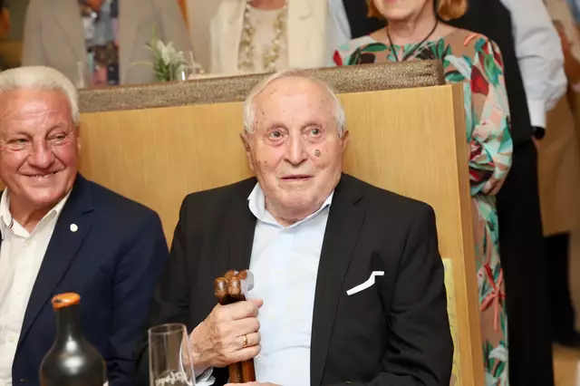 Roman Wilfinger sen., Gründer der Wilfinger Hotels, feierte seinen 95. Geburtstag. | Foto: Alfred Mayer