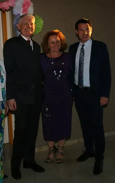 Vizebgm. Franz Niklesz - Steinbrunn, Monika Teubenbacher mit NR Christoph Zaritz 