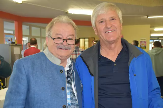 Zwei Musik(er)-Legenden: Reinhard Kracher, Josef Paul | Foto: Michael Strini