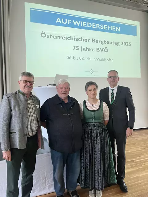 Altes und neues Team der Geschäftstelle des BVÖ (v. l.): Josef Pappenreiter, Gerhard Mayer, Elisabeth Felser und Helmut Flachberger | Foto: BVÖ