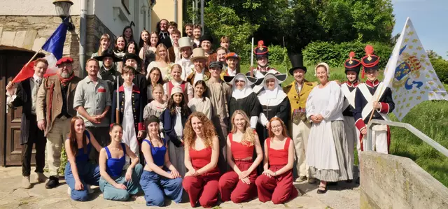 Die Schlussproben für das Musical "Les Miserables" laufen auf Hochtouren; Premiere ist am 11. Juli. | Foto: Musical Festspiele Schloss Hartberg
