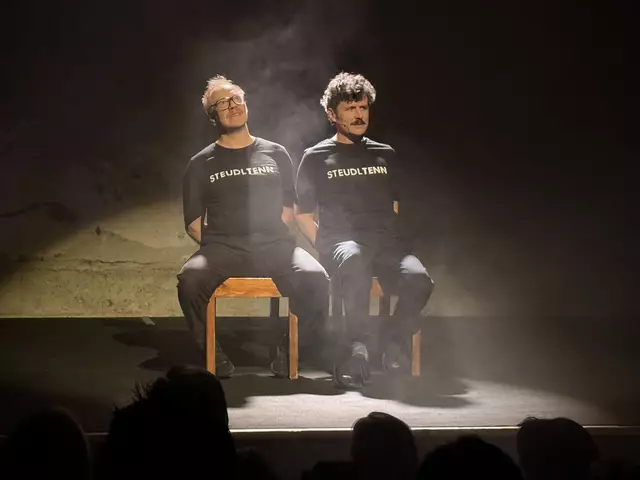Simon Schwarz und Manuel Rubey glänzten in "Das Restaurant".  | Foto: Steudltenn